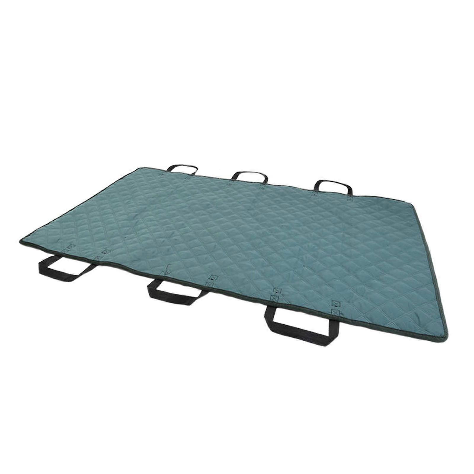 Positioning Bed Cushion with Handles Patients Moving Pad for Turning Lifting green