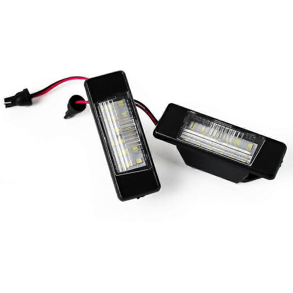 2pcs Car Trunk Number License Plate Light For R51 Q50