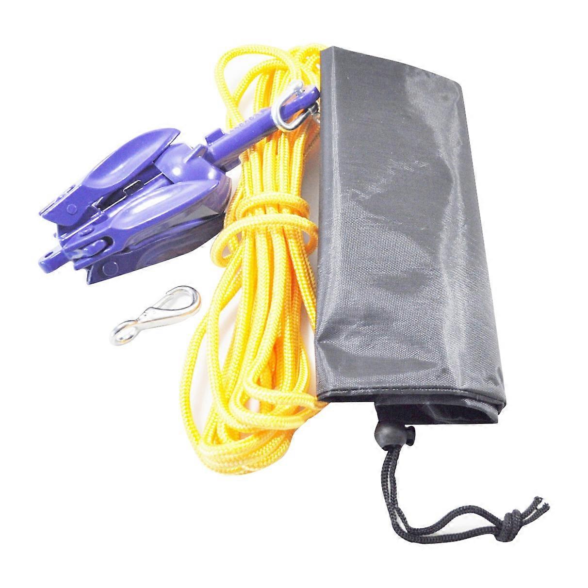 Kayak Anchor Paddle Board Anchor Kit Portable Kayak Anchor Kit for Fishing Kayaks Canoe Jet Ski Pad