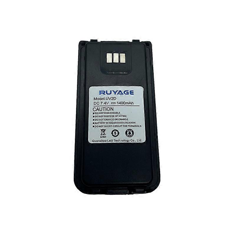 UV2D Batterij 1400mAh Bidirectionele Radio Accessoires