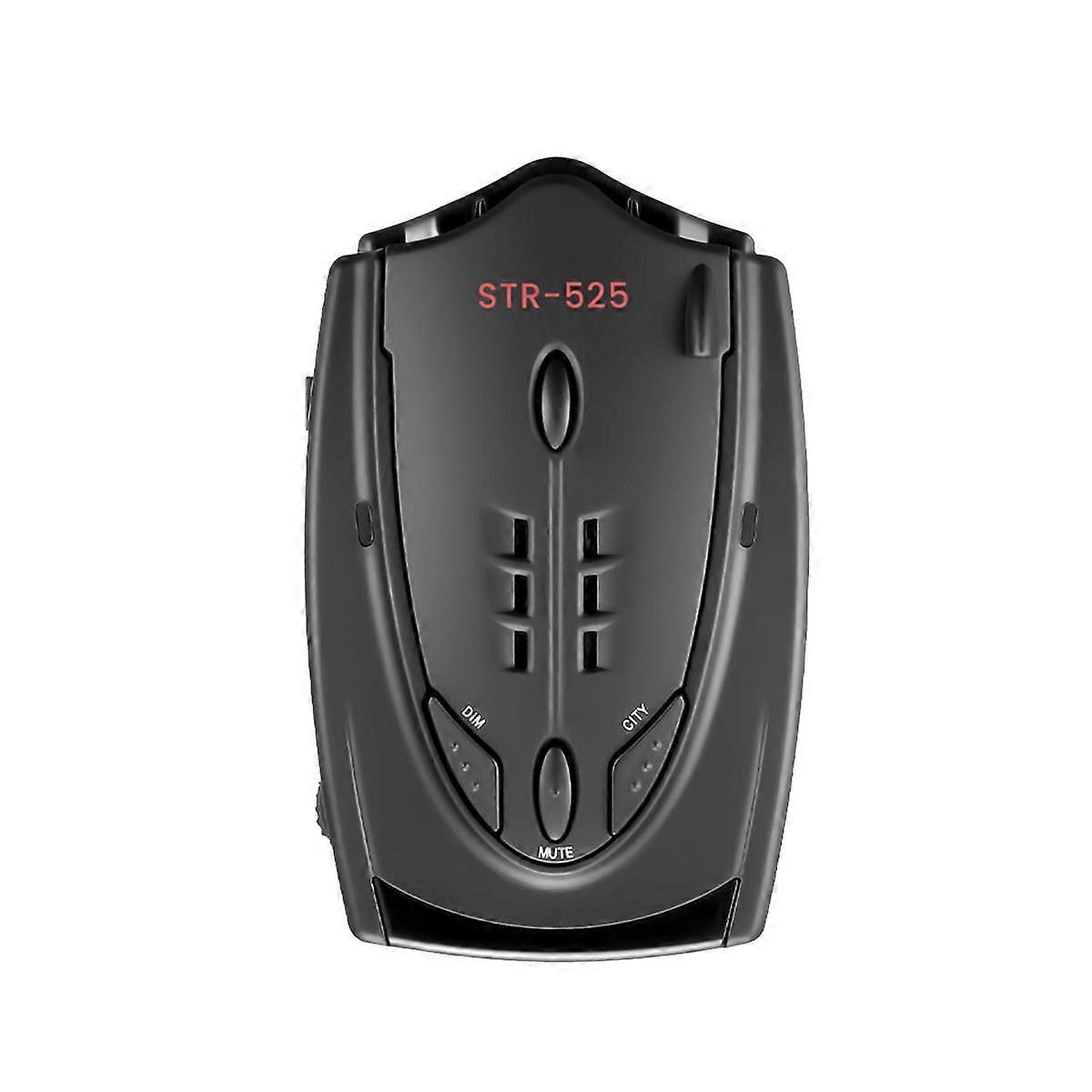 English Russian Voice STR525 Car Radar Detector Auto Vehicle Speed Alert Alarm Warning X K Car Dete