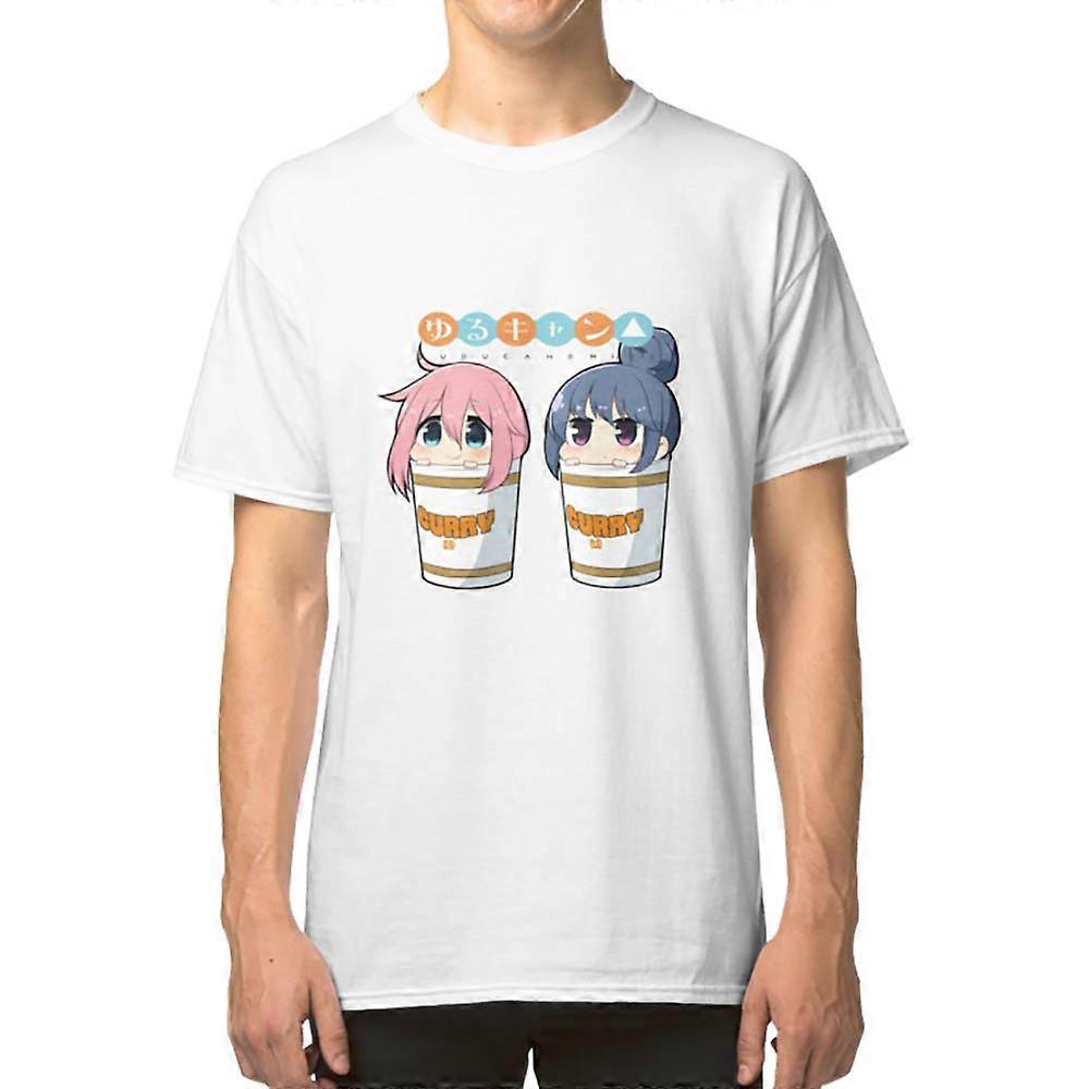 Yuru Camp curry cup T-shirt