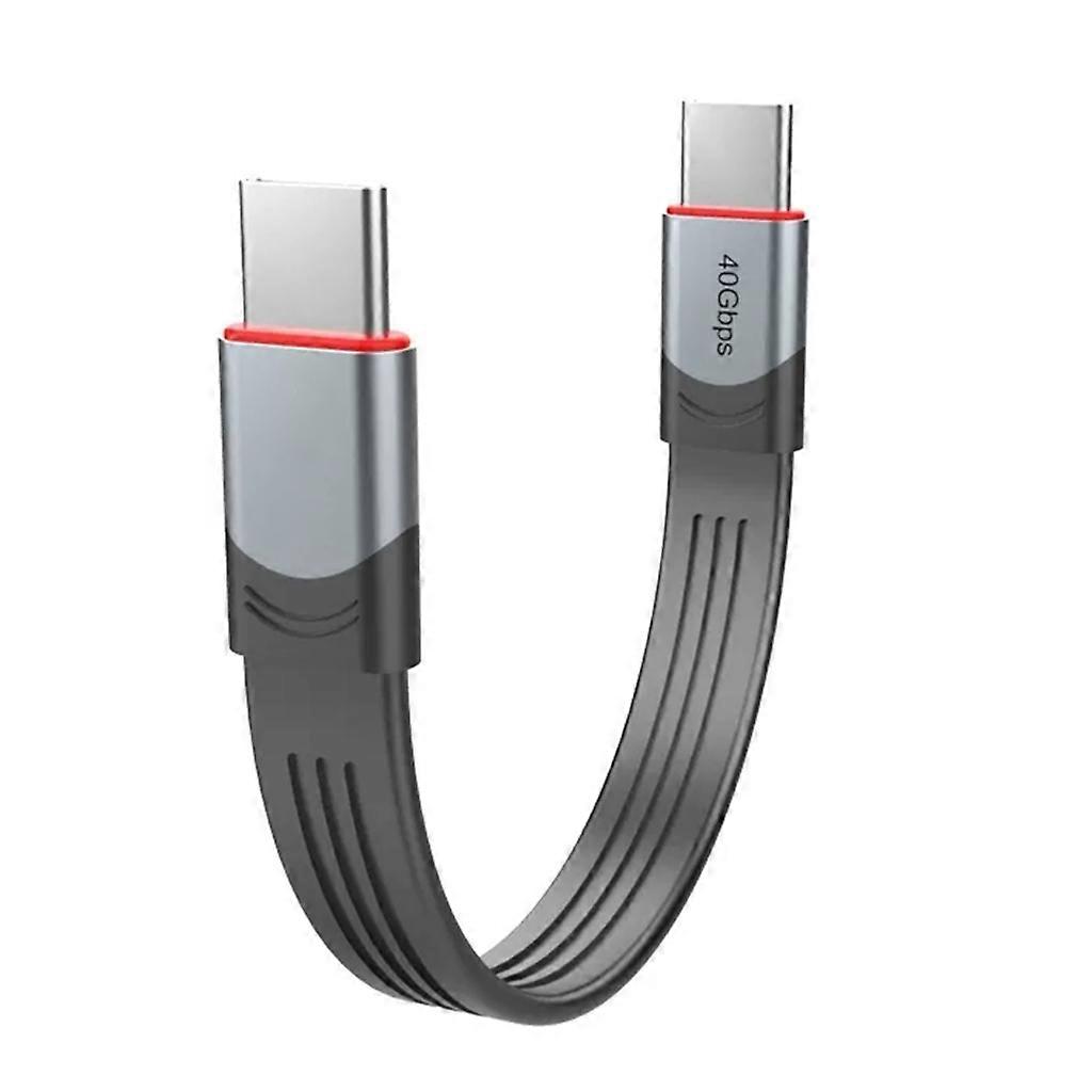 Câble de charge USB-C 100 W compatible Thunderbolt 3 (40 Gbit/s)