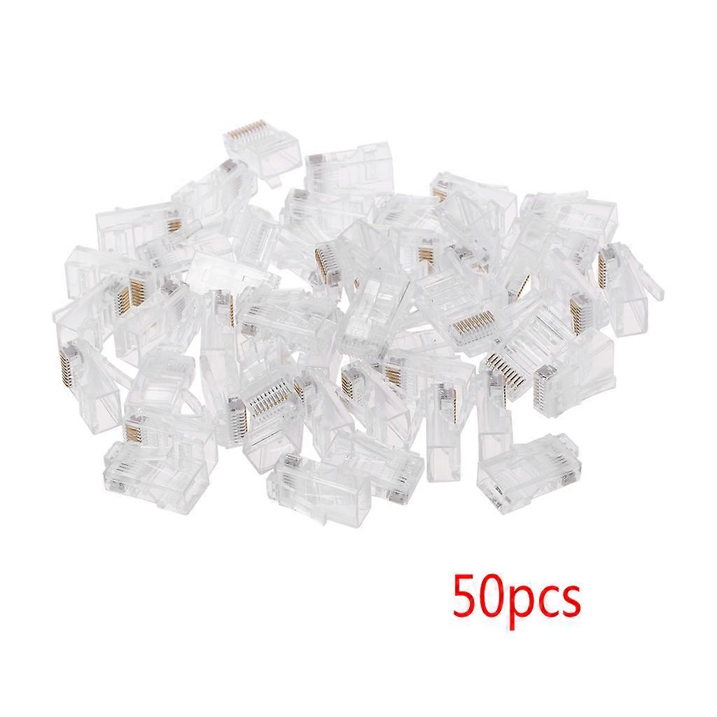 Connector Cat6a Cat7 RJ45 plug shielded 10P10C Network Crimp Connectors