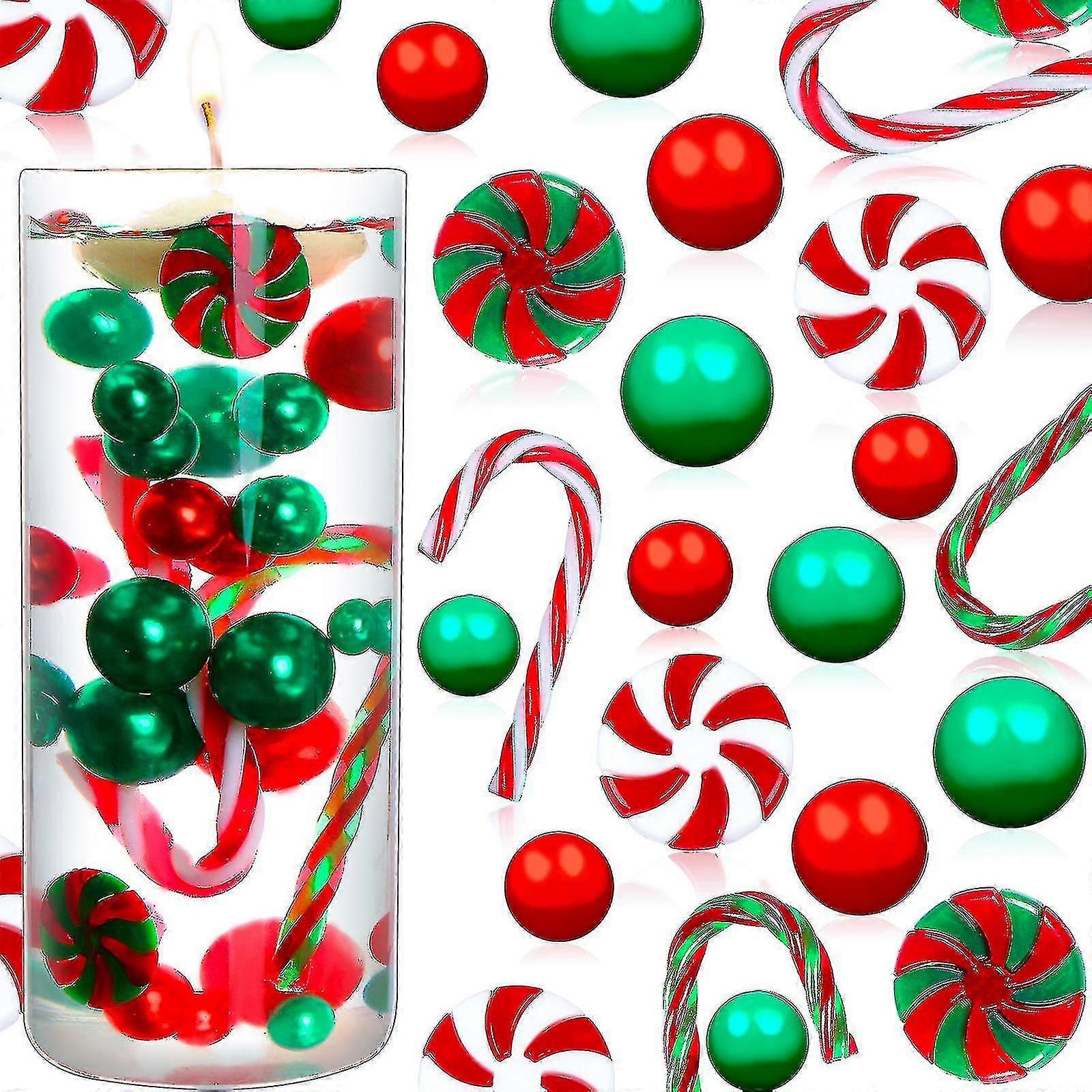 Karácsonyi váza töltő gyöngyök váza karácsonyi váza lebegő gyöngyökhöz