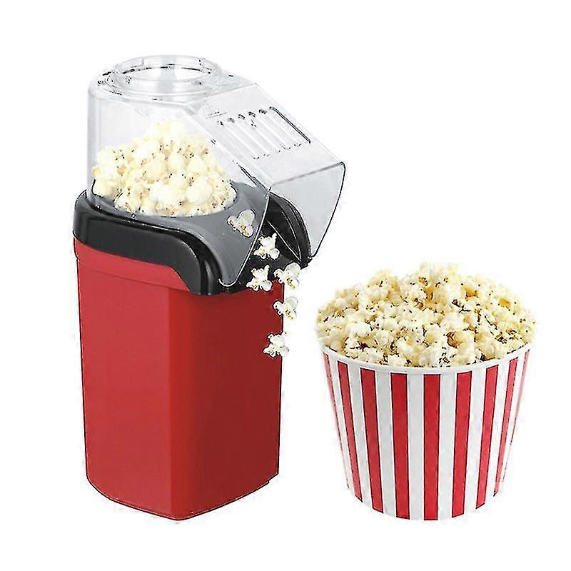 Popcorn Machine Hot Air Popcorn Maker Elektrisk Pop Corn Maker, sunn og rask matbit Gratis frakt