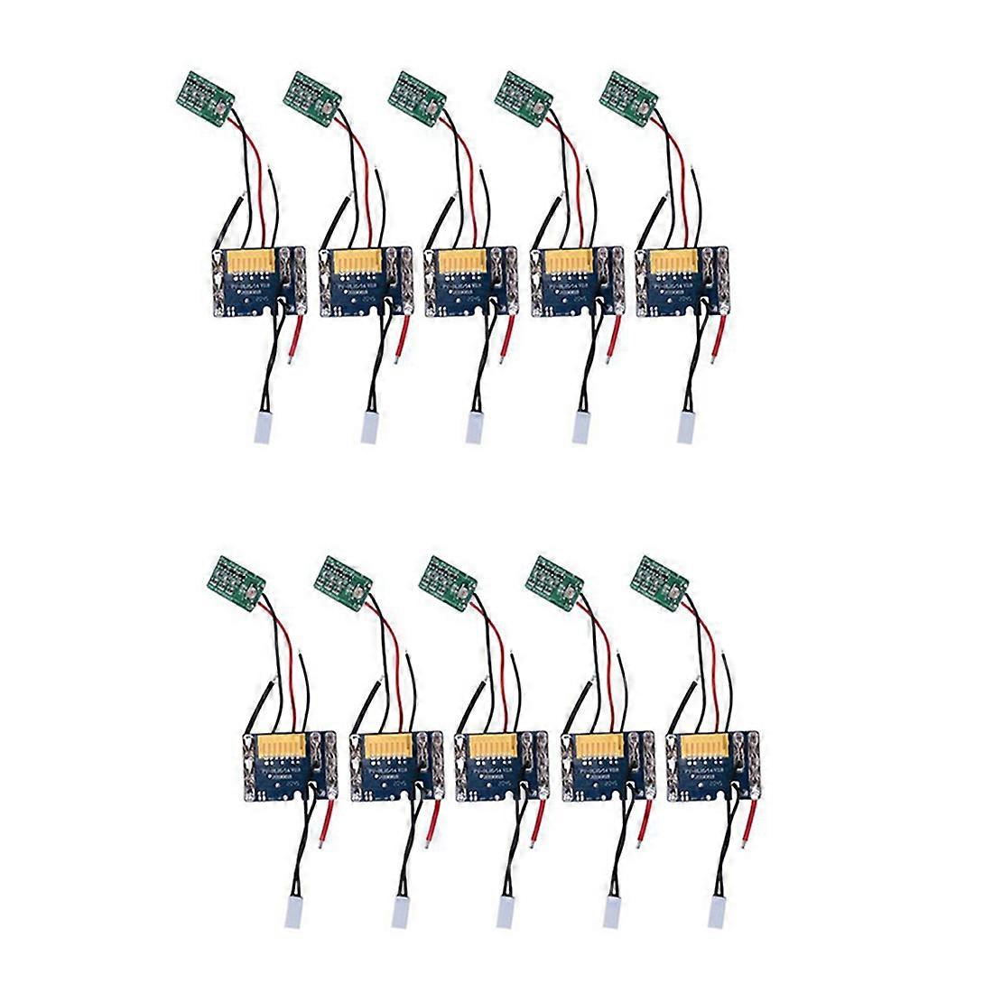 10Pcs Li-Ion Battery PCB Charging Protection Circuit Board for Makita 18V 1.5Ah 3Ah 6Ah 9Ah BL1415 BL1430 BL1460 BL1490