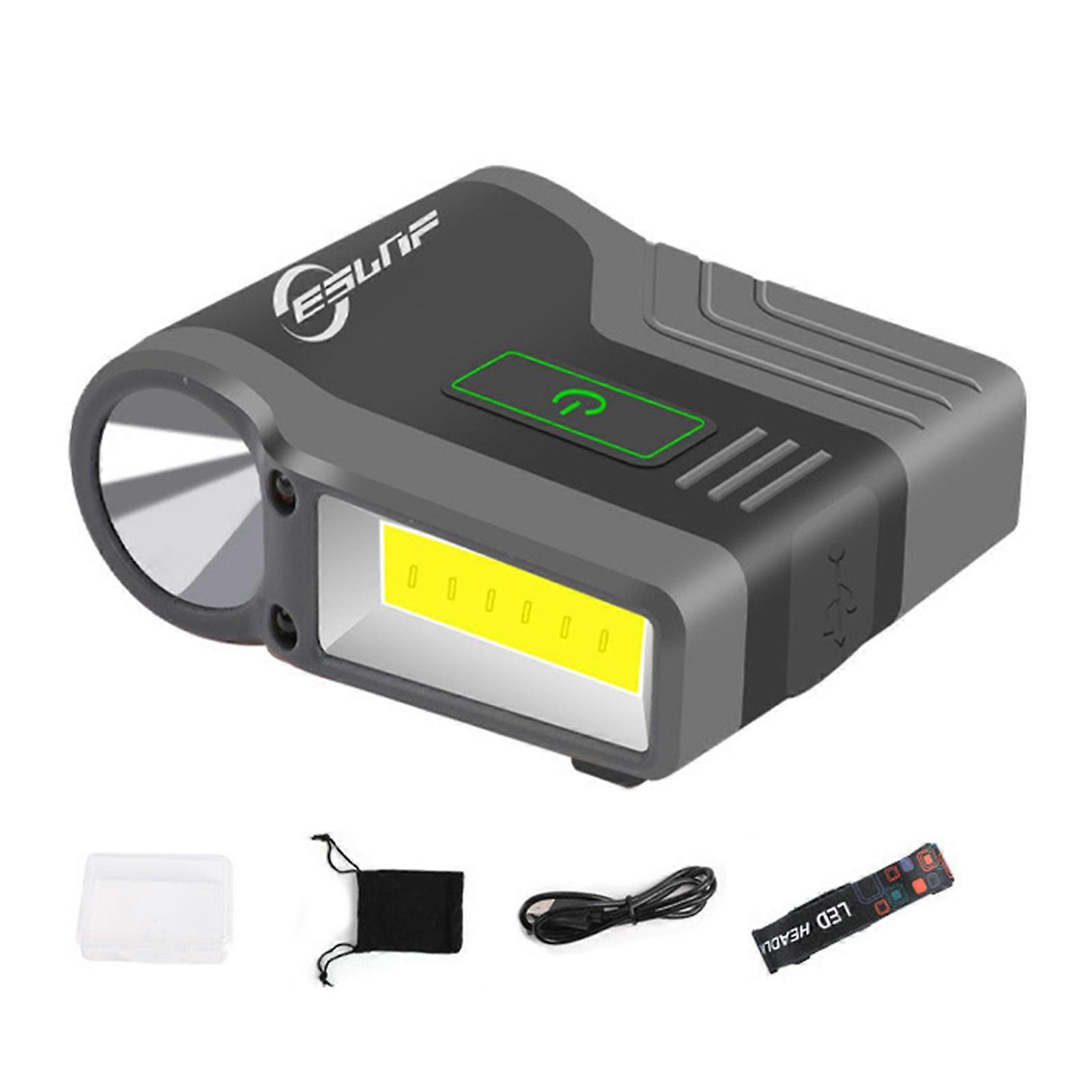 Fishing Hat Bright Headlamp Light LED Night Flashlight Clip on Cap Hat Headlight