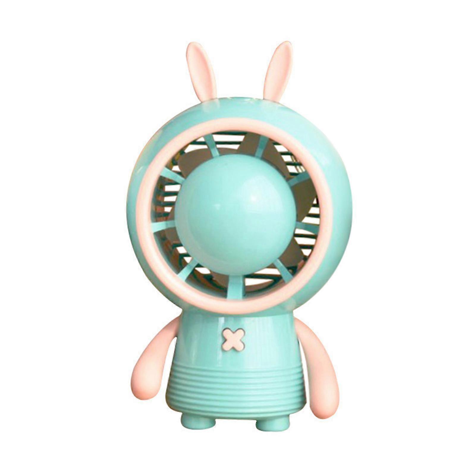 Key Chain Mini Fan Handheld Portable USB Rechargeable for Summer