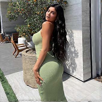 Solid Sleeveless Backless Top Maxi Dress 2 Piece Set Autumn Winter Women  Fashion Streetwear Outfits Y2K Sexy | Fruugo NO
