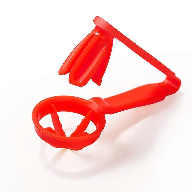 Red Tomato Cutter Grape Tool Cherry Kitchen Pizza Fruit Slicer Artifact Small Tomato Accessories Manual Cutting Gadget