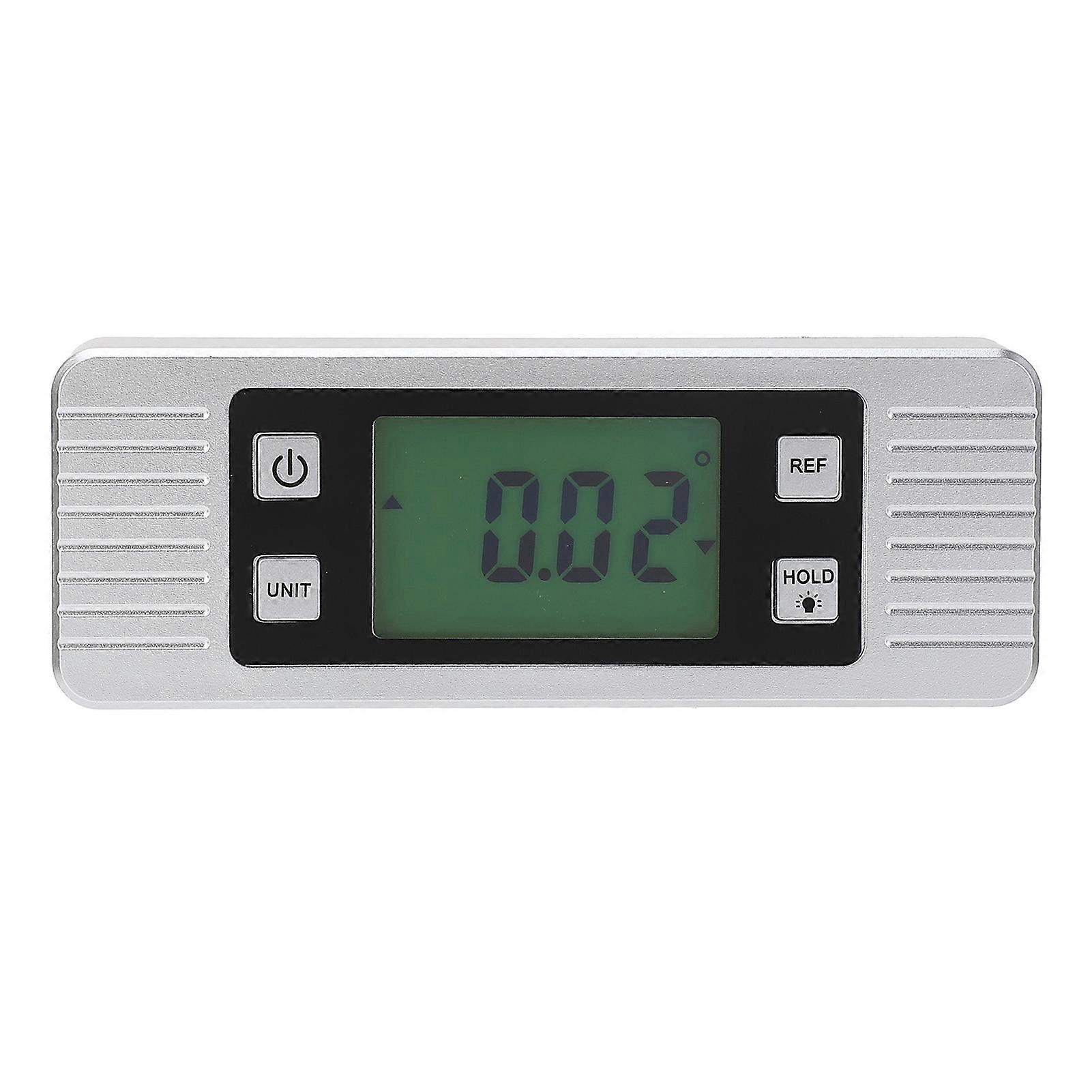 DEWIN Magnetic Level Box, Digital Angle Finder with Magnetic Base Multifunctional Protractor Angle Finder for Woodworking Projects and Accurate