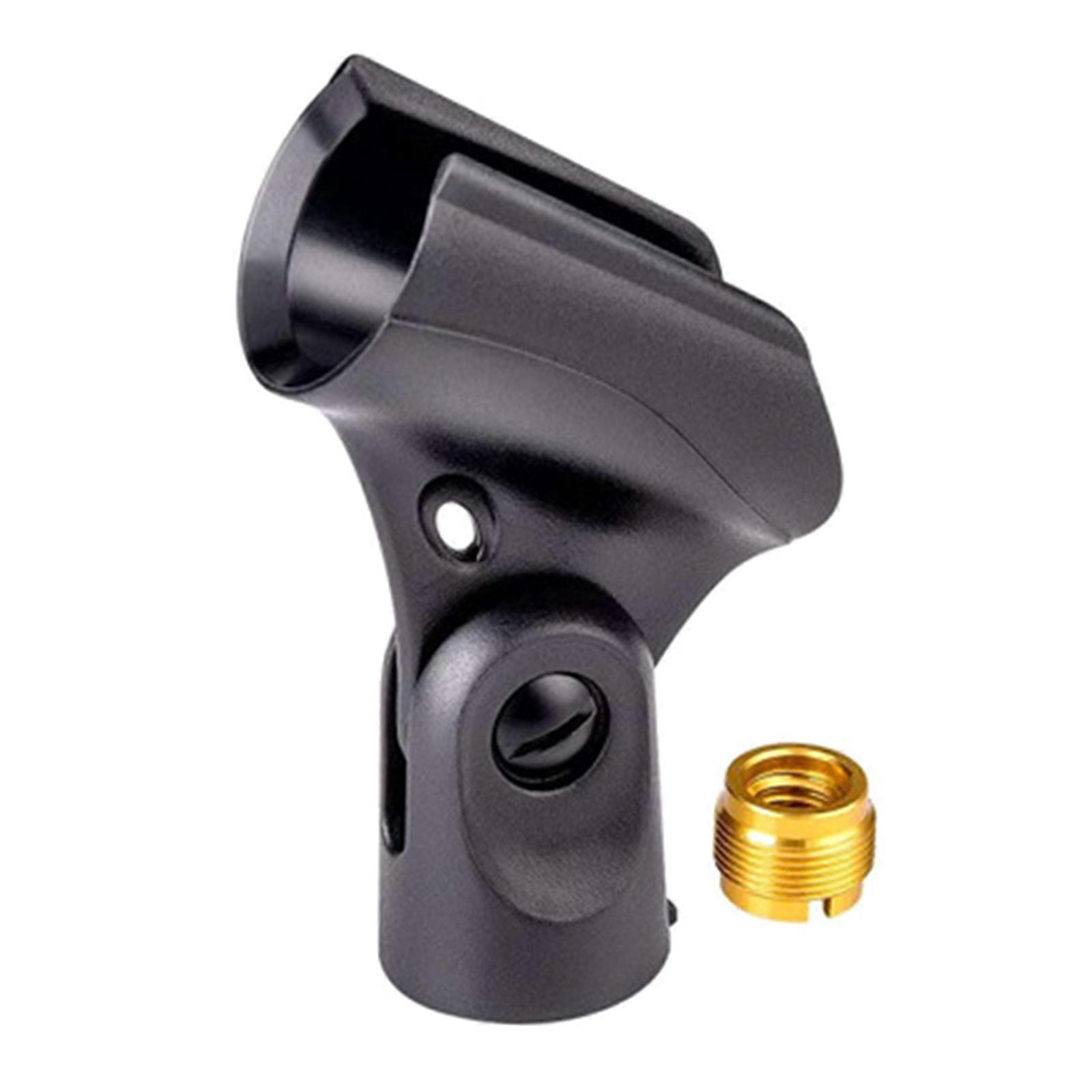180 Front & Rear Rotation Microphone Clips Microphone Stands Accessories