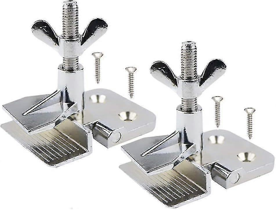 2 Pcs Of Silk Screen Printing Hinge Clamps For Screen Printing Frame Machine,for Fixing Screen Print-dwdz