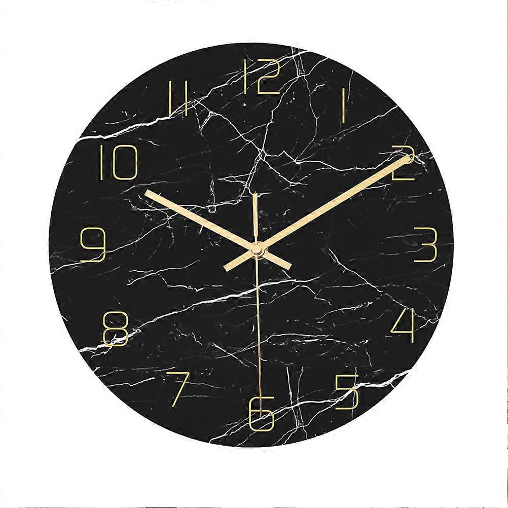 Acurite Clock Marble Hanging Clock Wall Decorations Acrylic Wall Clock Round Marble Wall Clock
