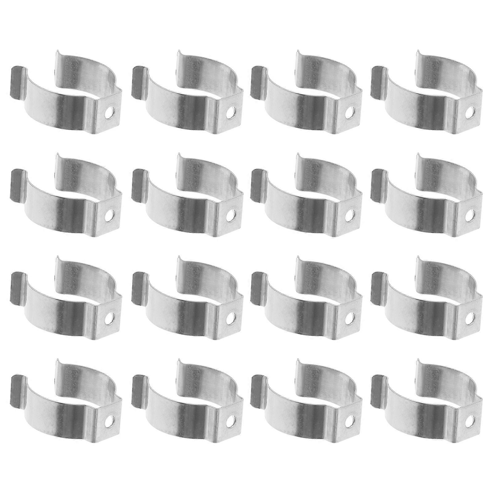 30 יח '/ סט כלי מגוון קפיץ טרי קליפס אחסון כבד סככת מחזיקי מנורות מוסך