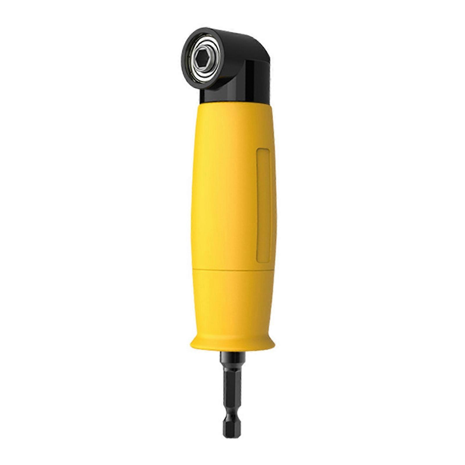 Right Angle Drill Attachment Convenient Labor-saving Assistant Tool Right Angle Drill Bits Adapter Holder for Screws QinHai