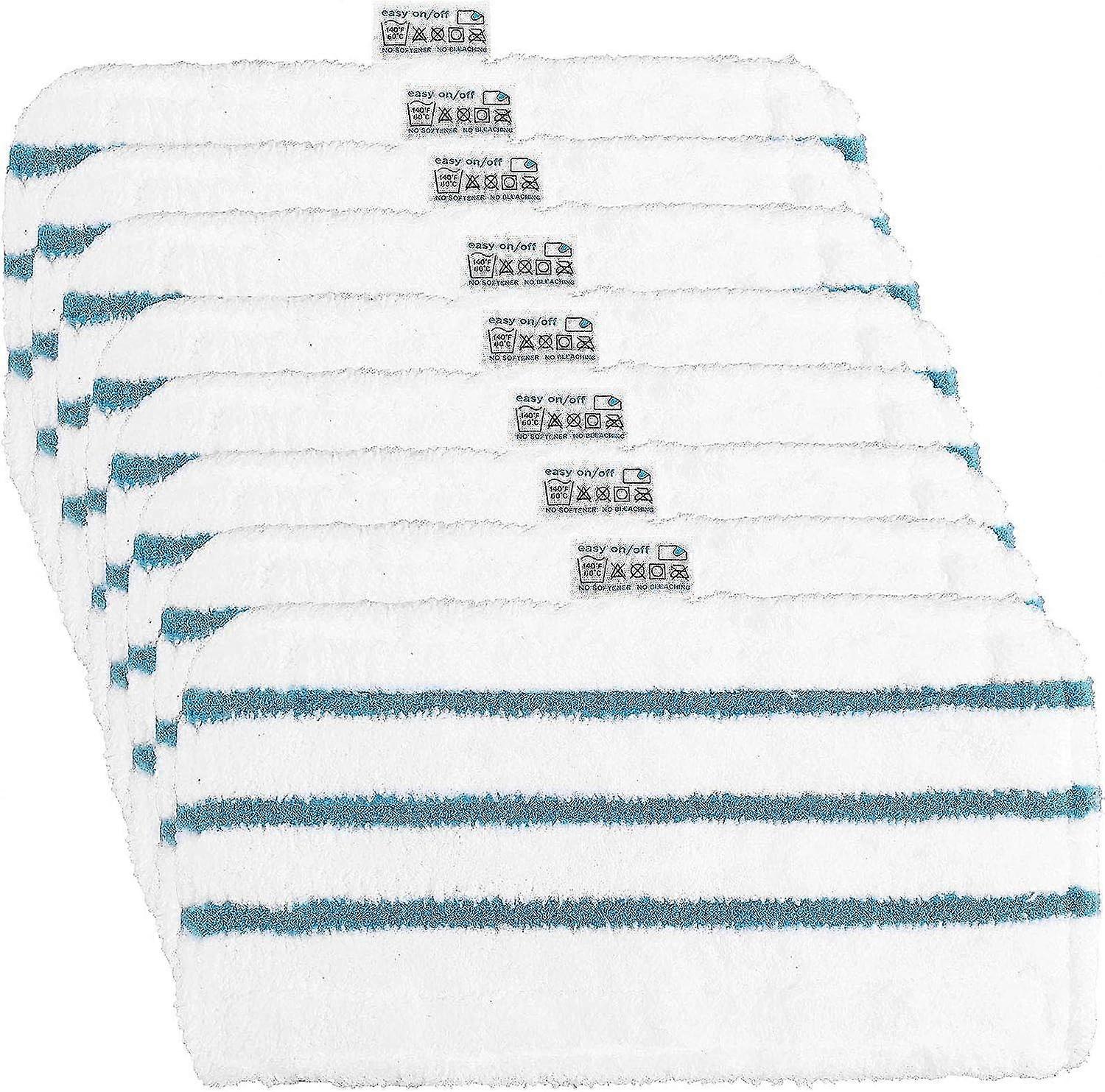 Set Of 8 Wipes For Black And Decker Fsmp20 Steam Mop, Compatible With Fsm1630, Fsm1616, Fsmh13e5, Fsm1321, Fsm1605, Fsmh13151sm