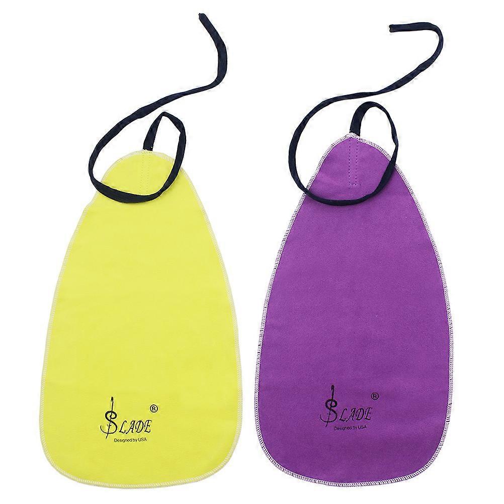 2pcs Musical Instruments Cleaning Cloth Clarinet Piccolo Saxophone Cleaning Tool