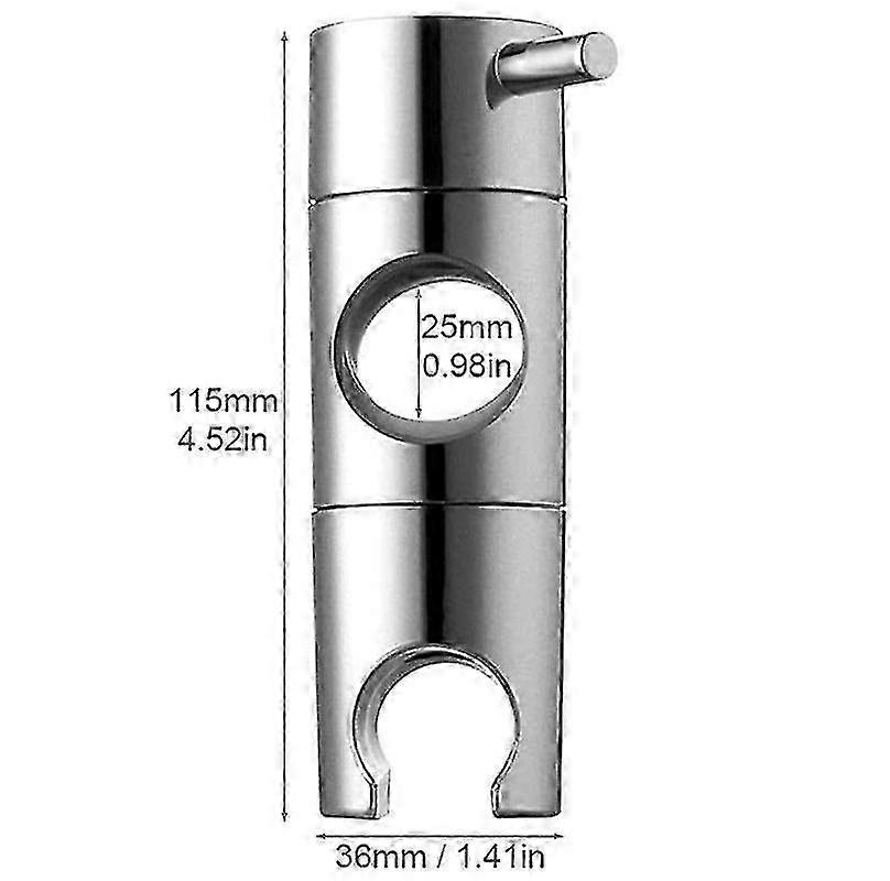Replacement Shower Head Bracket, Holders for Shower Riser Rail (19mm size)