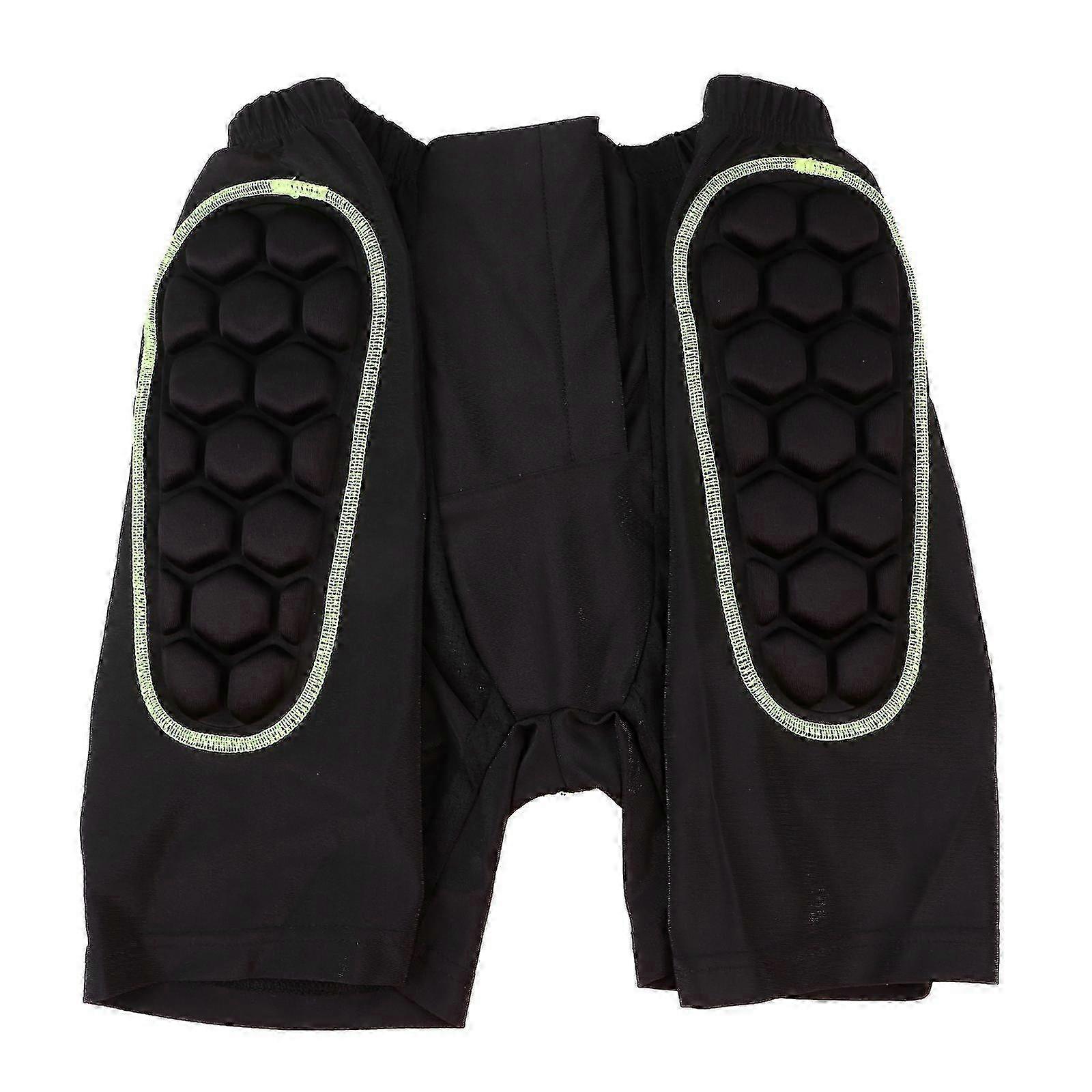 1PC breathable EVA foam durable 3D protective shorts downhill shorts(S)