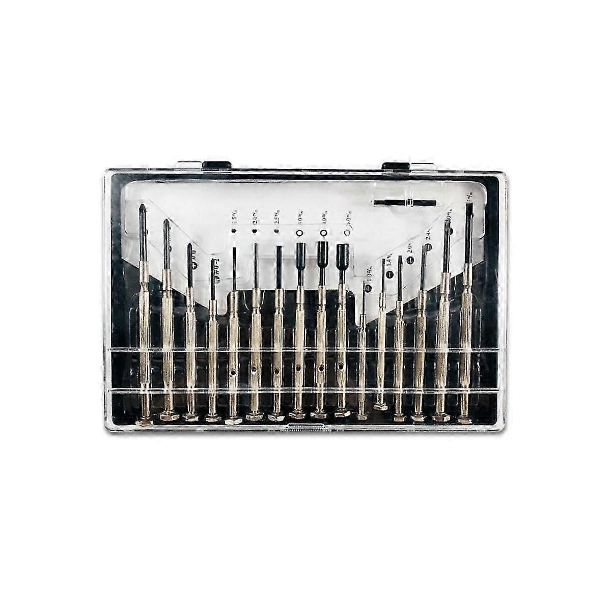 16pcs Glasses Screwdriver Set Watch Screwdriver Multi- Precision Small Screwdriver Watch Maintenance Tools.