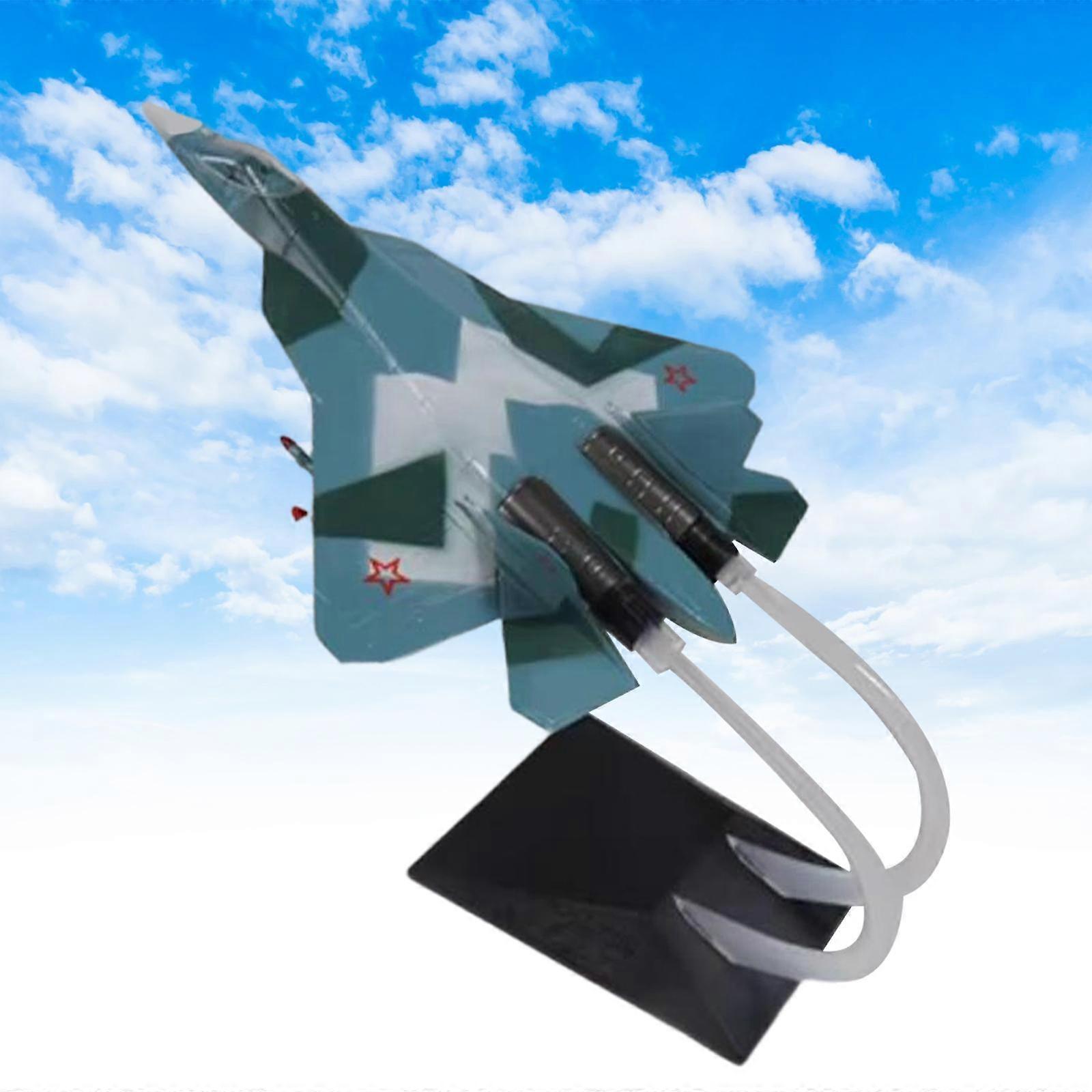 1:72 Scale T50 Fighter Aircraft Toy Simulation Plane for Home Birthday Gifts