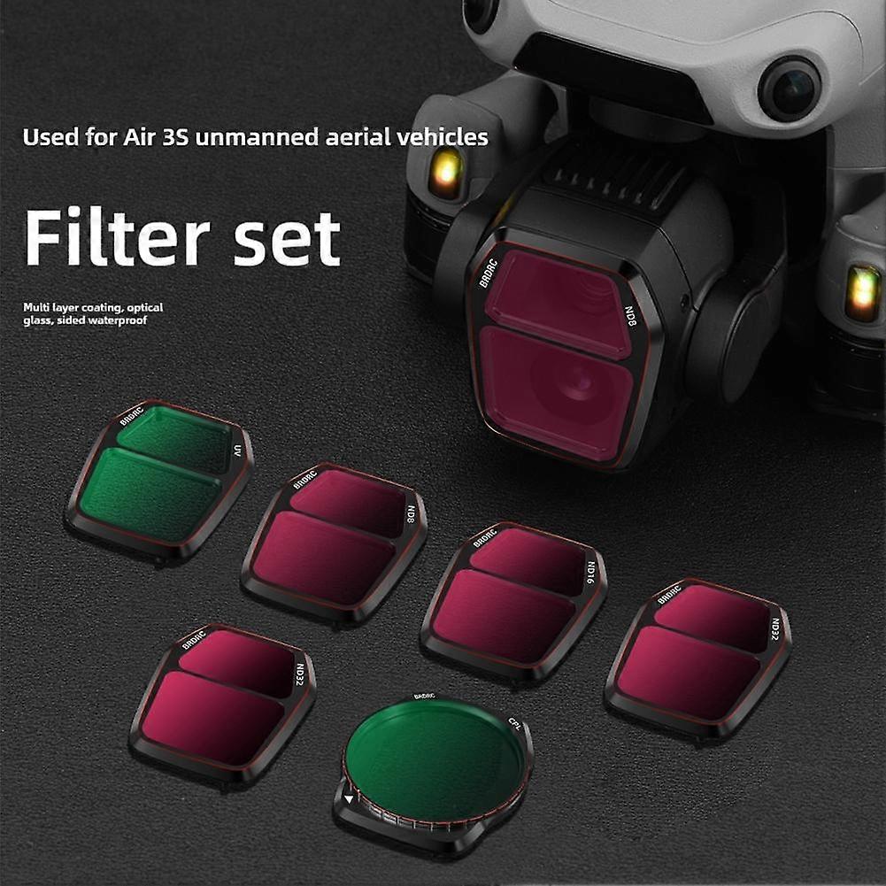 Glass Drone Filter for DJI Air 3S Drones