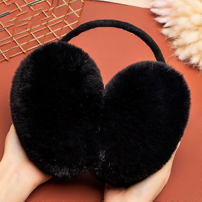 Winter Cute Soft Fluffy Warm Earmuffs 14cm Small