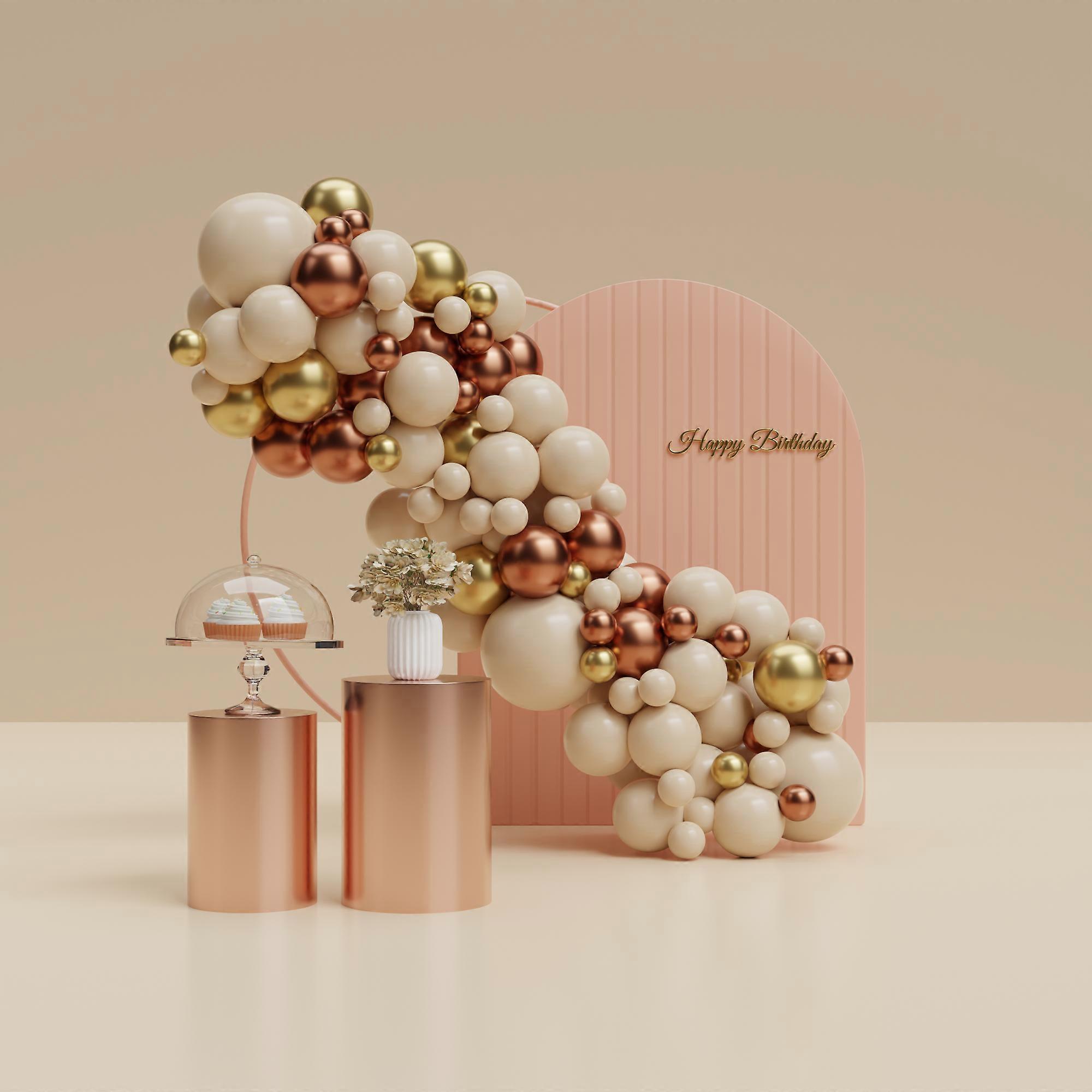 Ballonbue (rosa-guld Deluxe)