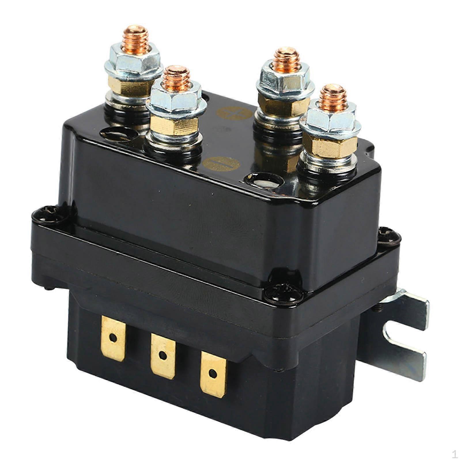 Winch Solenoid Relay Contactor, 12V 250A Relay, for ATV 4x4 Vehicles