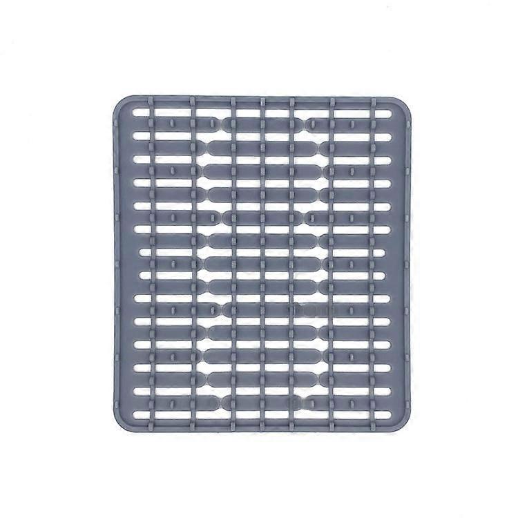 Multi-functional silicone sink mat non-slip creative insulation drain mat kitchen supplies