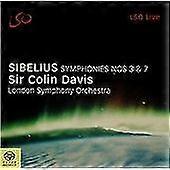 Symphonies Nos. 3 and 7 (Davis Lso) CD (2004)
