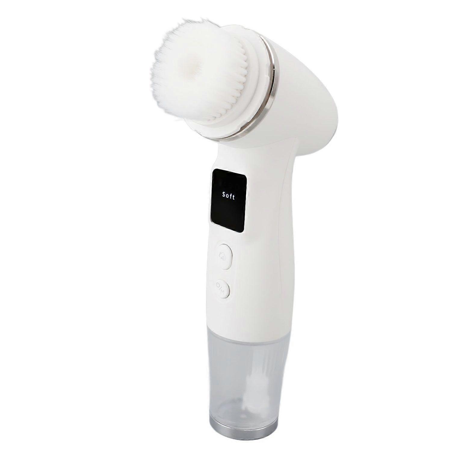 Handheld Electric Facial Scrubber & Cleanser Brush