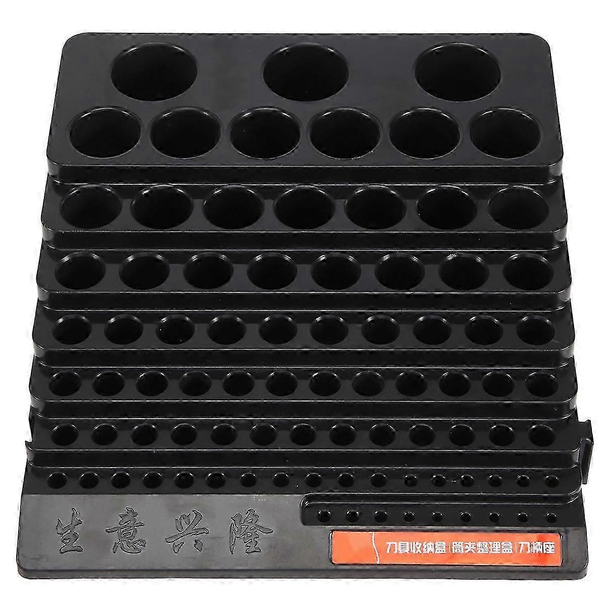 Drill Bit Storage Box Milling Cutter Saving Space Drill Finishing Holder Organizer Case Box compatib