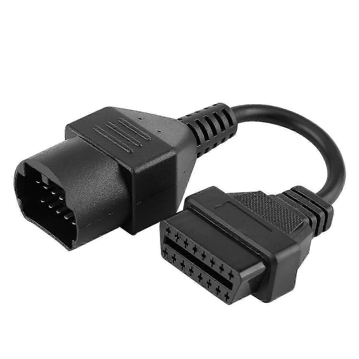 17 Pin to 16 Pin OBD2 Adapter Connector Diagnostic Scanner Cable Compatible with MazdaP2021122494