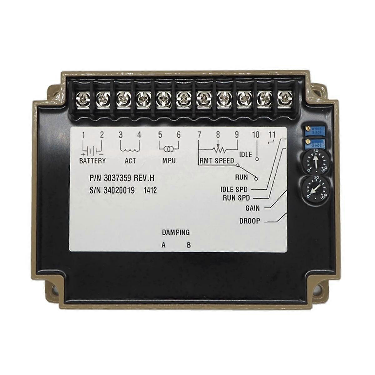 3037359 Generator Speed Control Unit Engine Governor Controller for Genset Parts Generator