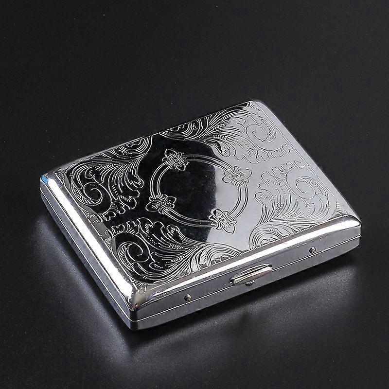 Full Metal Cigarette Case Eco  friendly Smooth Like The Mirror