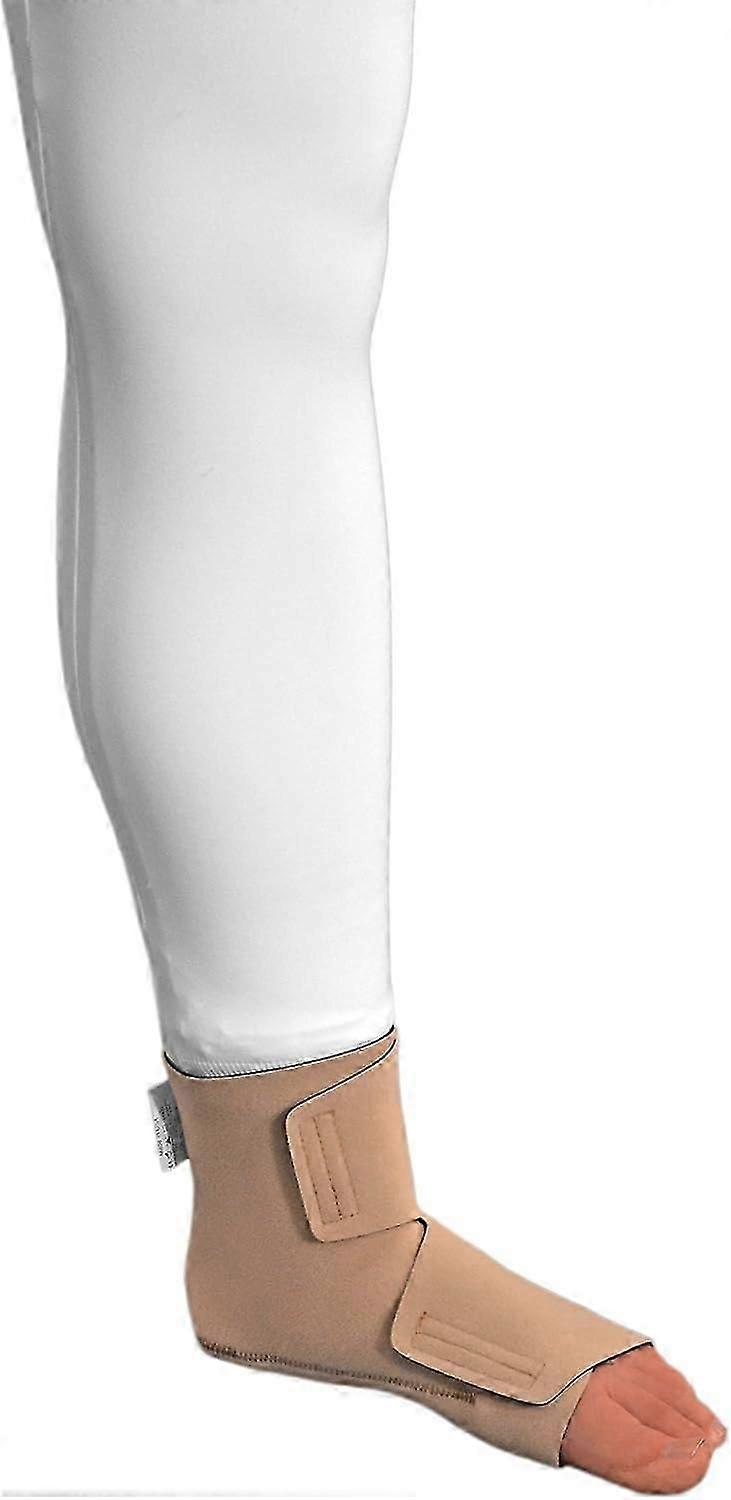 unique Beige Foot Right Small Compression Wrap
