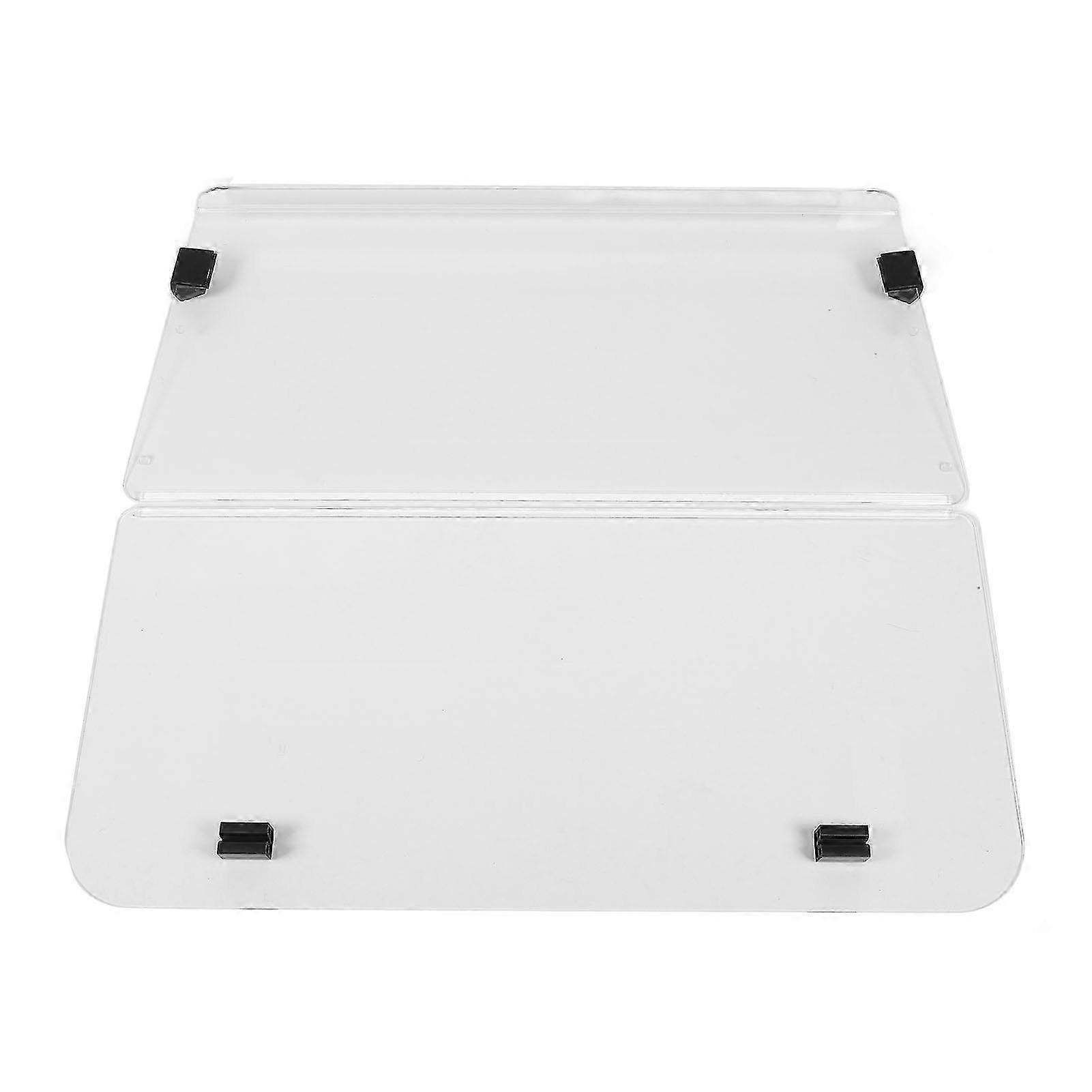 5mm Acrylic Fold-Down Windshield Replacement - Impact Resistant & Clear for Club Car DS (2000+)