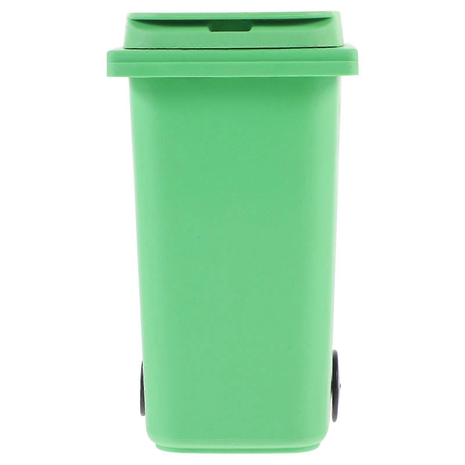 Multi-function Mini Desktop Trash Can Desktop Waste Bucket Office Table Waste Can