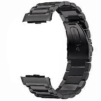 Huawei Watch D 3-Bead Stainless Steel Strap, Durable Elegant Replacement Band