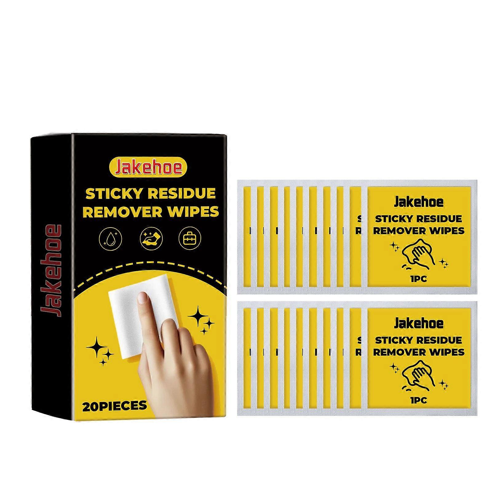 Lingettes adhésives Jakehoe Nettoyage adhésif pour vitres domestiques Lingettes sans soudure Agent de nettoyage portable