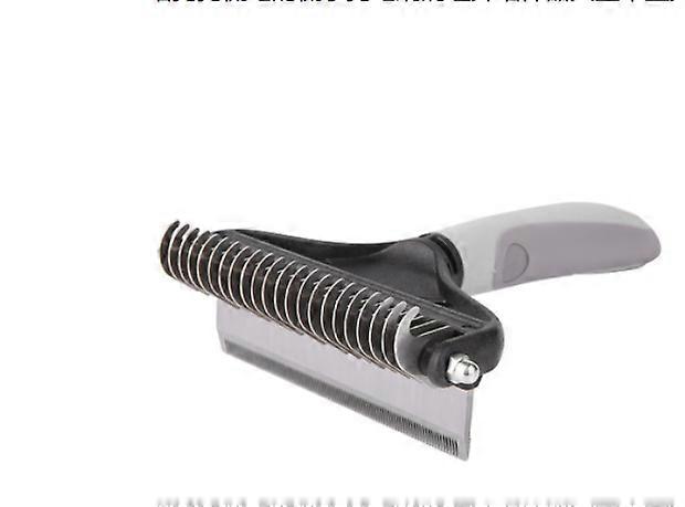 Dog/Cat Undercoat Rake, Double-Sided Undercoat Rake