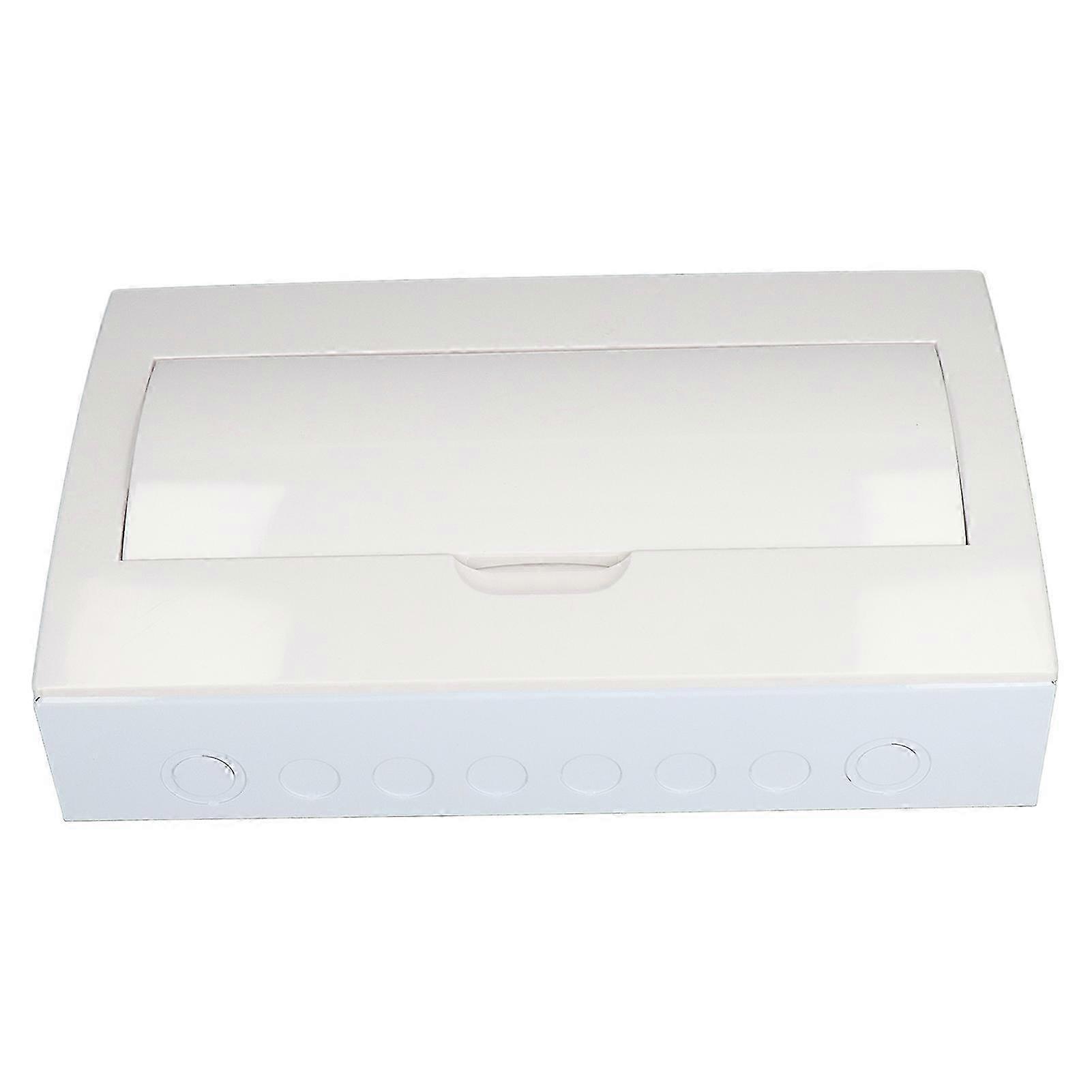 18 Way Circuit Breaker Box with DIN Rail Power Distribution Protection Box Surface Mounted