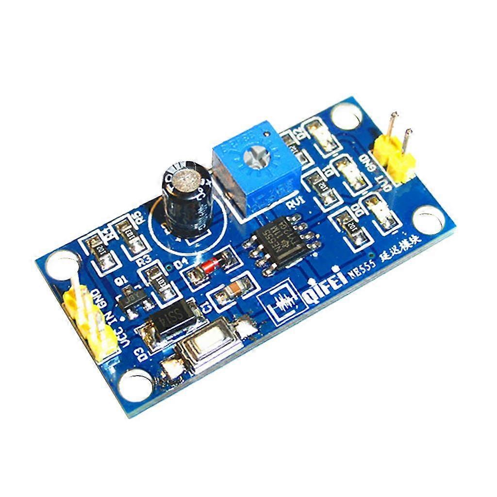 Ne555 Dc 5-12v Delay Relay Shield Timer Switch Module 0-120 Seconds Adjustable