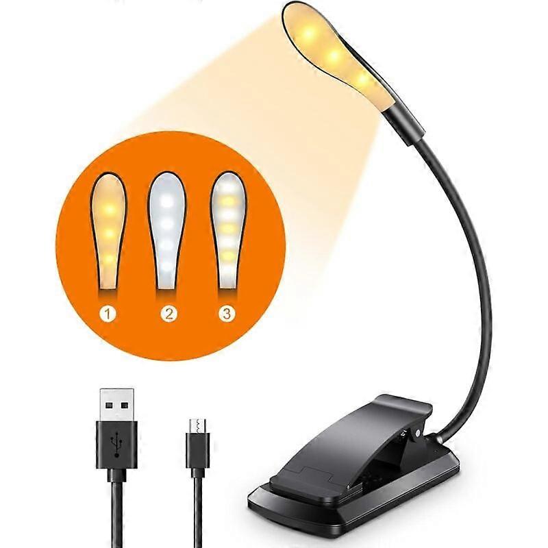 7 LED Book Reading Lights, Strong Battery & Service Life, For Readers Who Value Durability And Style