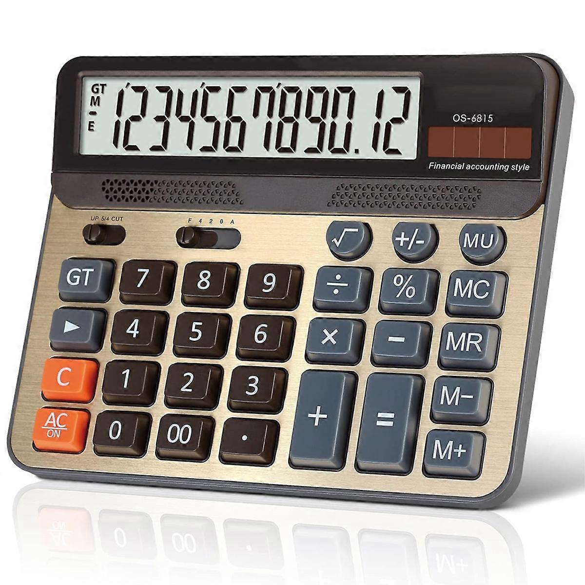 Calculator, Extra Large, LCD Display, Big Button, Giant, Accounting