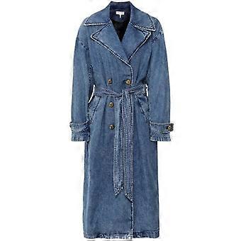 Rag and Bone Featherweight Alora Denim Trench Coat