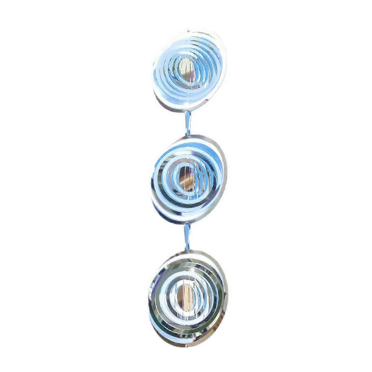Bird Deterrents, Reflective 3D Stainless Steel Wind Spinners